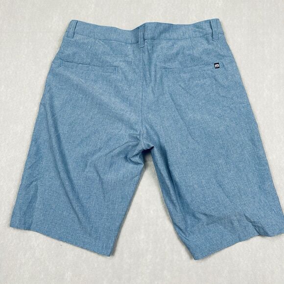 Travis Mathew Men's Sand Harbor Golf Shorts Size 30 Blue - Picture 8 of 13